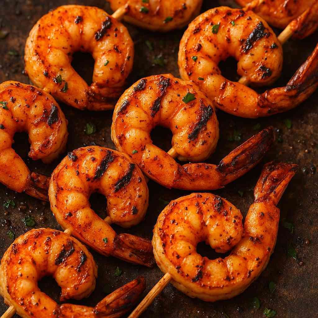 Spicy Grilled Shrimp Recipe (Quick & Zesty BBQ Favorite) - Shrimp